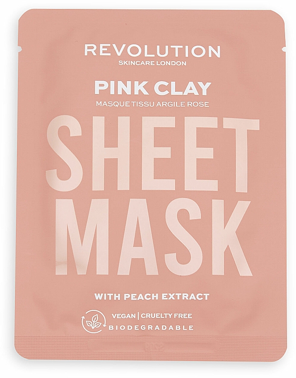 Zestaw maseczek do skóry tłustej - Revolution Skincare Oily Skin Biodegradable Sheet Mask (f/mask/3pcs) — Zdjęcie N3