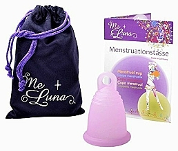 Kup Kubeczek menstruacyjny, rozmiar L, różowy - MeLuna Soft Menstrual Cup Ring