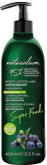 Balsam do ciała Borówki - Naturalium Super Food Blueberry Antioxidant Body Lotion — Zdjęcie N1