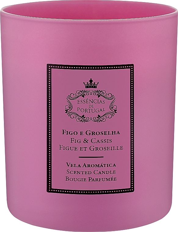 Świeca zapachowa Figi i porzeczki - Essencias De Portugal Fig & Cassis Scented Candle — Zdjęcie N1