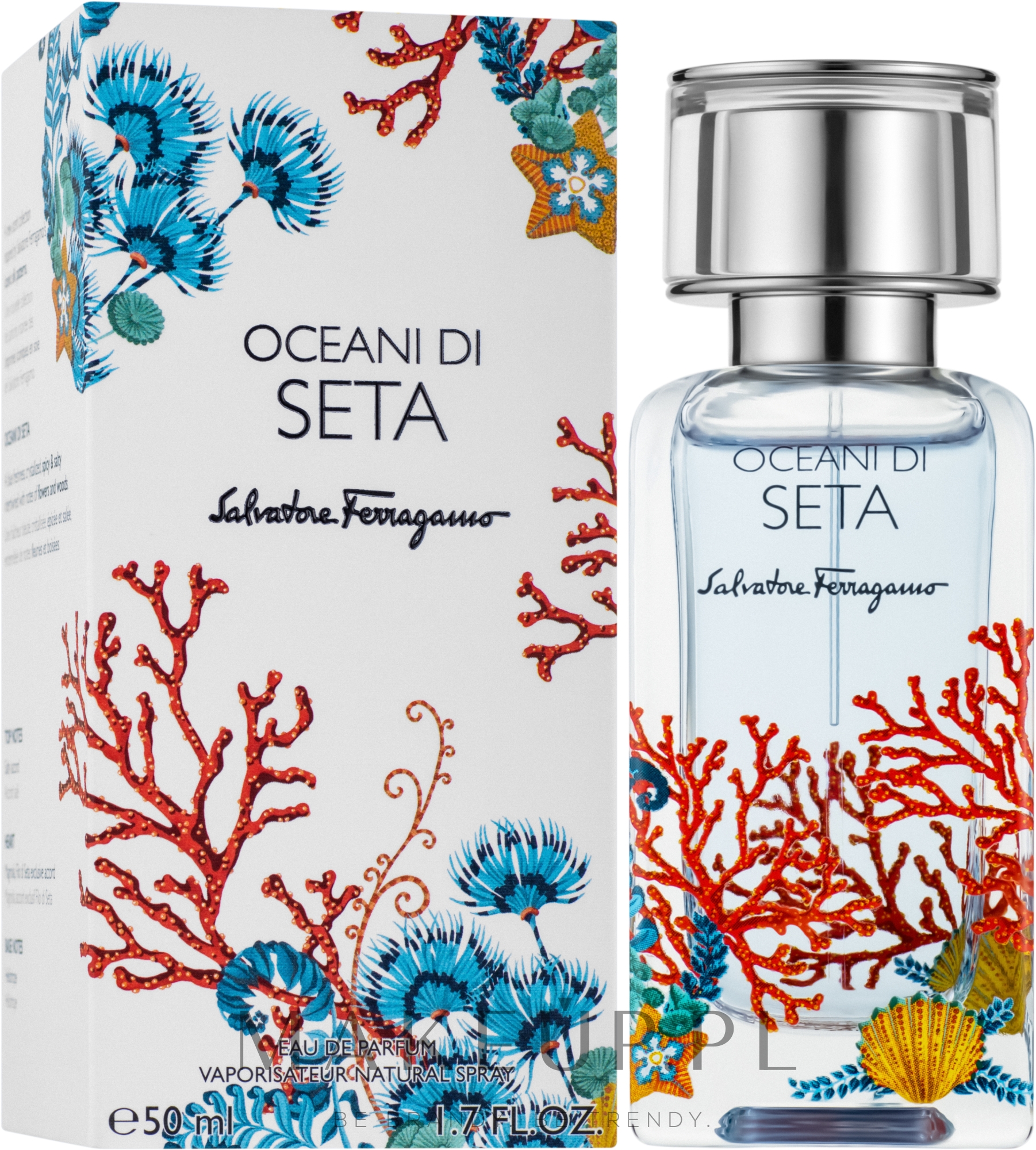 Salvatore Ferragamo Oceani Di Seta - Woda perfumowana — Zdjęcie 50 ml