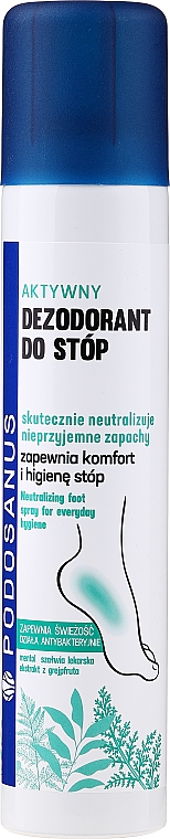Dezodorant do stóp - Podosanus — Zdjęcie N1
