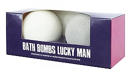 Zestaw - LaQ Bath Bombs Lucky Man(bath/bomb/120g*2) — Zdjęcie N1