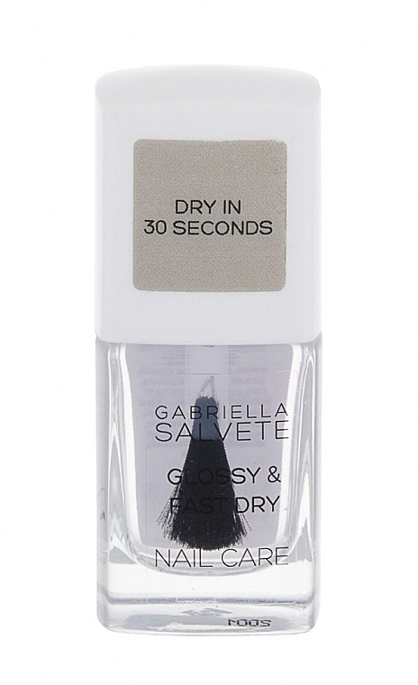 Szybkoschnący top coat do paznokci - Gabriella Salvete Nail Care Glossy & Fast Dry — Zdjęcie N1