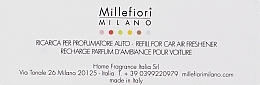 Kup Wkład do dyfuzora zapachów w samochodzie Mineralne złoto - Millefiori Milano Icon Refill Mineral Gold