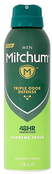 Dezodorant w sprayu dla mężczyzn - Mitchum Men Supreme Fresh 48hr Anti-Perspirant — Zdjęcie N1