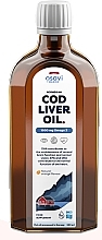 Suplement diety w postaci tranu z wątroby dorsza o smaku pomarańczowym - Osavi Cod Liver Oil 1000 Mg Omega 3 — Zdjęcie N1