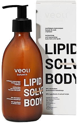 Nawilżająco-regenerujący balsam do ciała z lipidami - Veoli Botanica Lipid Solve Body — Zdjęcie N2