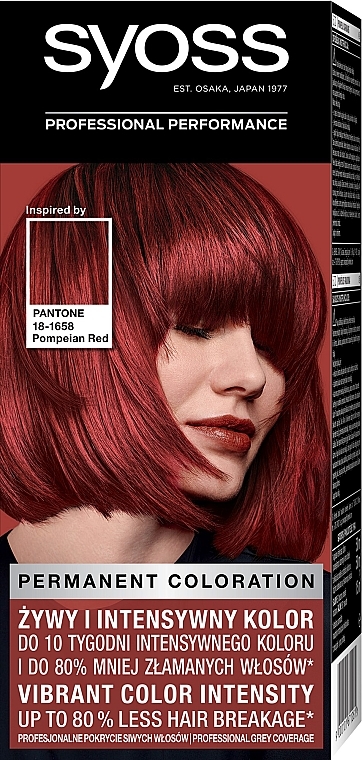 Farba do włosów - Syoss Permanent Coloration PANTONE