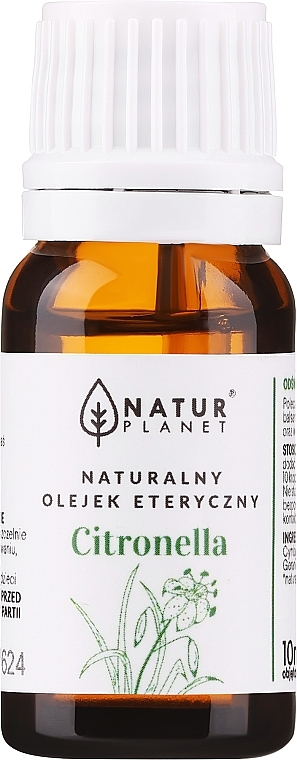 Naturalny olejek eteryczny Citronella - Natur Planet Essential Citronella Oil — Zdjęcie N1