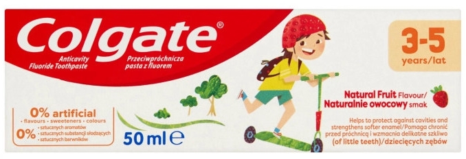 Pasta do zębów dla dzieci w wieku 3-5 lat smak truskawkowy - Colgate Kids — Zdjęcie N1