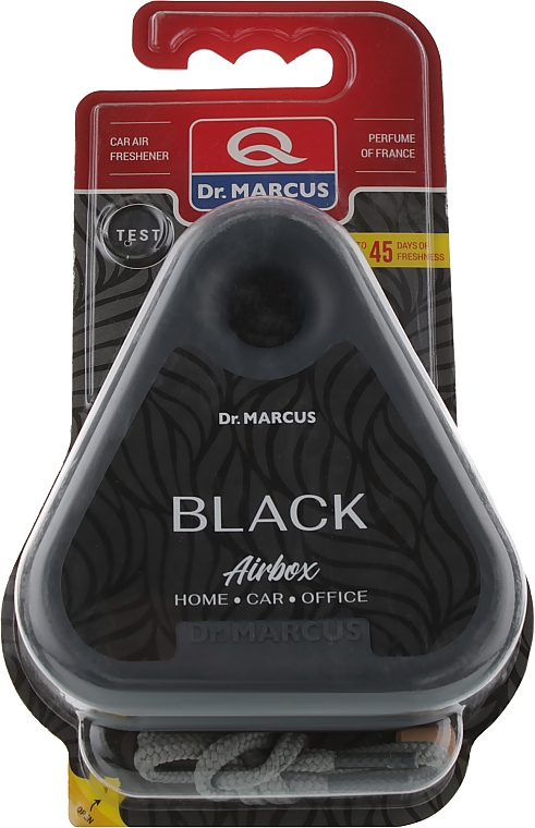 Zapach do samochodu Black - Dr.Marcus Airbox Black — Zdjęcie N1