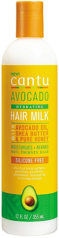 Nawilżające mleczko do włosów - Cantu Avocado Hydrating Hair Milk — Zdjęcie N1