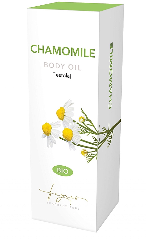 Organiczne rumiankowe masło do ciała - Fagnes Aromatherapy Bio Body Oil Chamomile — Zdjęcie N2