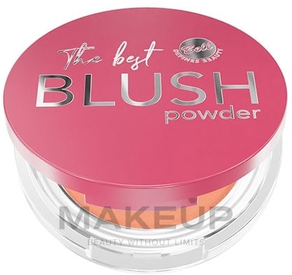 Matowy róż do policzków - Bell The Best Blush Powder — Zdjęcie 01 - Peach