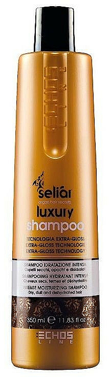Szampon do włosów intensywnie nawilżający - Echosline Seliar Luxury Shampoo — Zdjęcie N1