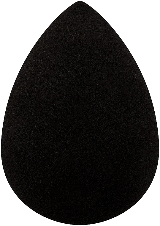 Gąbka do makijażu, czarna - Luvia Cosmetics Classic Make-up Sponge Black — Zdjęcie N1