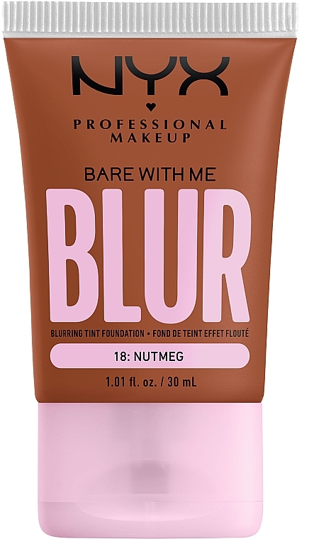 Podkład - NYX Professional Makeup Bare With Me Blur Tint Foundation