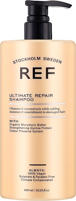 Regenerujący szampon do włosów z mikroproteinami - REF Ultimate Repair Shampoo  — Zdjęcie N1