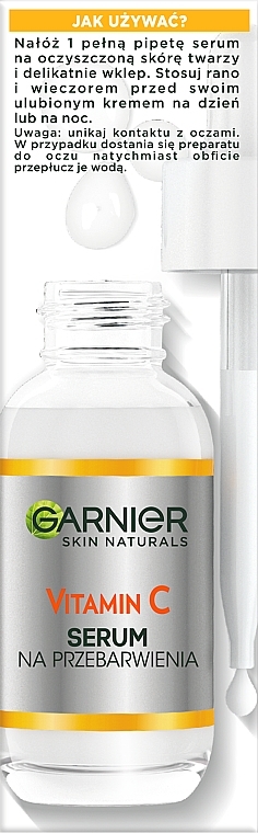 Super serum na przebarwienia z witaminą C	 - Garnier Skin Naturals Super Serum — Zdjęcie N5