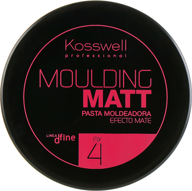 Modelująca pasta do włosów z matowym wykończeniem - Kosswell Professional Dfine Moulding Matt 4 — Zdjęcie N1