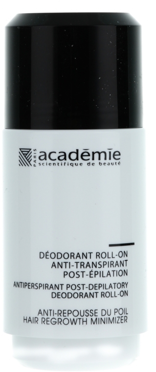 Dezodorant-antyperspirant w kulce po depilacji - Académie Antiprspirant Post-Depilatory Deodorant Roll-On — Zdjęcie N1