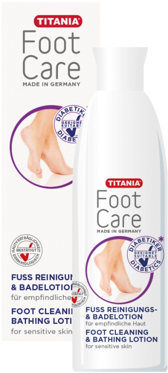 Lotion do stóp - Titania Foot Care Foot Cleaning&Bathing Lotion