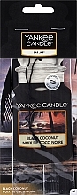 Kup Zapach do samochodu - Yankee Candle Car Jar Black Coconut Air Freshener