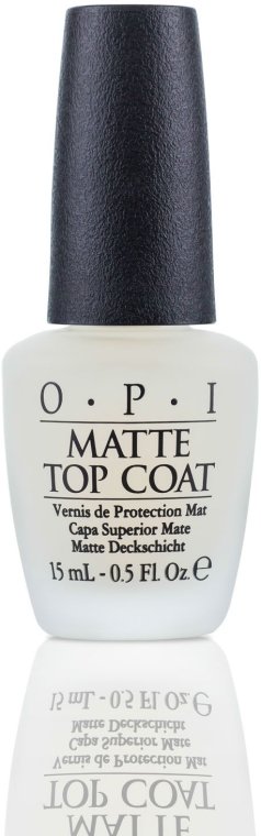 Matujący lakier do paznokci - OPI Matte Top Coat — Zdjęcie N1