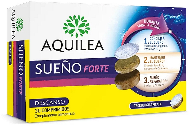 Suplement diety Zdrowy sen - Aquilea Sleep Forte — Zdjęcie N1