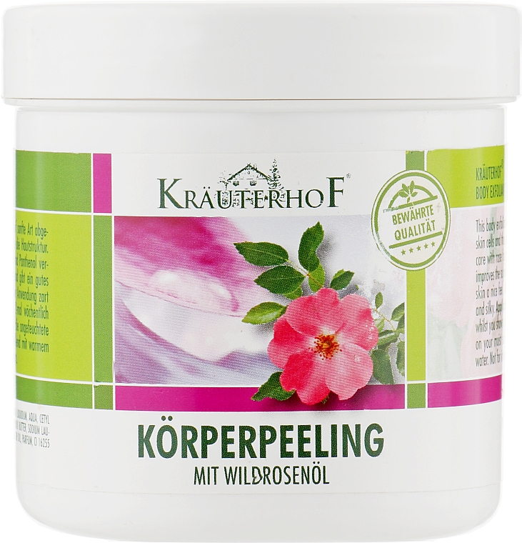 Peeling ciała z olejkiem z dzikiej róży - Krauterhof Wild Rose Body Peeling — Zdjęcie N1