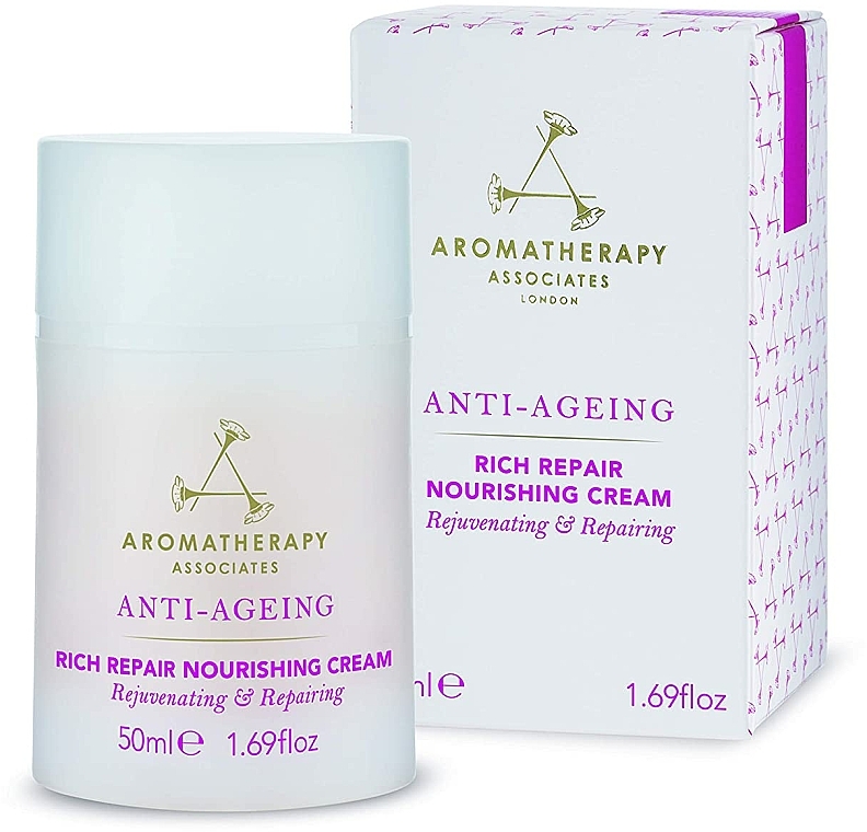 Odżywczy krem przeciwmarszczkowy do twarzy - Aromatherapy Associates Anti-Ageing Rich Repair Nourishing Cream — Zdjęcie N1