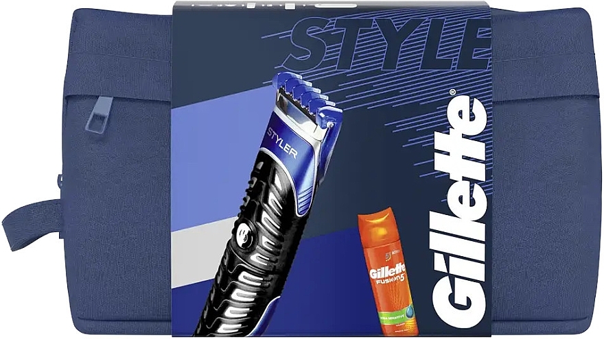 PRZECENA! Zestaw - Gillette Fusion ProGlide Styler (styler + shave/gel/200 ml) * — Zdjęcie N1