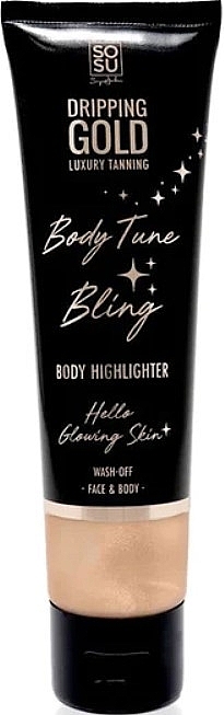 Rozświetlacz do ciała i twarzy - Sosu by SJ Body Tune Bling Body Highlighter — Zdjęcie N1