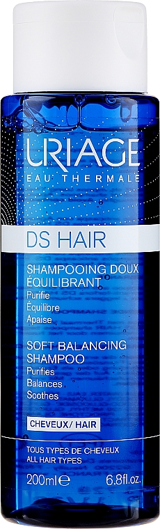 Przeciwłupieżowy szampon do włosów - Uriage DS Hair Soft Balancing Shampoo
