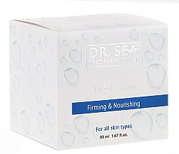Kup Ujędrniająco-odżywczy krem do twarzy na noc - Dr. Sea Firming & Nourishing Night Cream