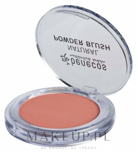 Róż do policzków - Benecos Natural Compact Blush — Zdjęcie Sasy Salmon