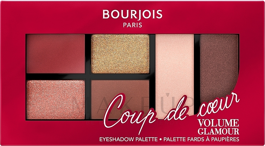 Paleta cieni do powiek - Bourjois Volume Glamour Eyeshadow Palette — Zdjęcie N1