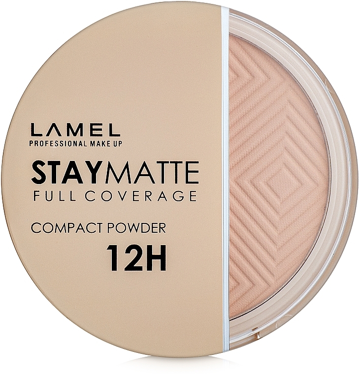 PRZECENA! Kompaktowy puder matujący do twarzy - LAMEL Make Up Stay Matte Compact Powder * — Zdjęcie N2