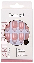 Zestaw sztucznych paznokci, 24 szt. - Donegal Artificial Nails 3116 — Zdjęcie N1