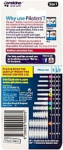 Szczoteczki międzyzębowe 7, czarne, 7 sztuk - Piksters Interdental Brushes Black Size 7 — Zdjęcie N3