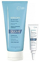 Kup Zestaw do pielęgnacji włosów - Ducray Keracnyl (cl/gel/200ml + f/cr/30ml)