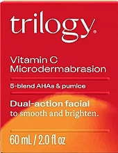 Krem do mikrodermabrazji twarzy z witaminą C - Trilogy Vitamin C Microdermabrasion Cream — Zdjęcie N2