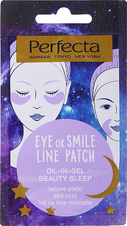 Żelowe płatki pod oczy - Perfecta Eye Or Smile Line Patch — Zdjęcie N1