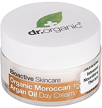 Krem do ciała na dzień z olejem arganowym - Dr Organic Bioactive Skincare Organic Moroccan Argan Oil Day Cream — Zdjęcie N1