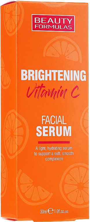 Rozjaśniające serum do twarzy z witaminą C - Beauty Formulas Brightening Vitamin C Facial Serum  — Zdjęcie N1