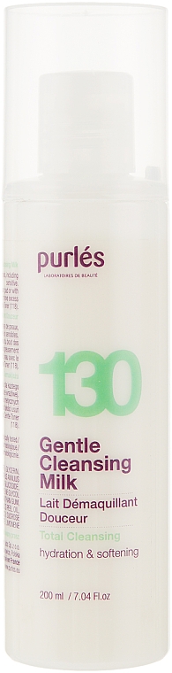 Delikatne mleczko do demakijażu twarzy - Purles 130 Gentle Cleansing Milk — Zdjęcie N1