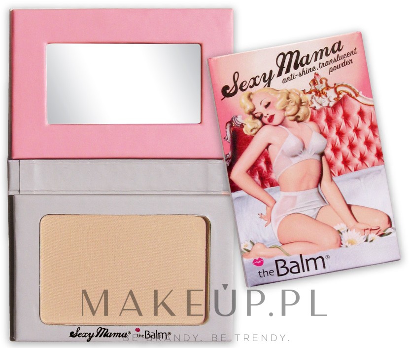 Transparentny puder matujący do twarzy - theBalm Sexy Mama Anti-Shine Transculent Powder — Zdjęcie Sexy Mama