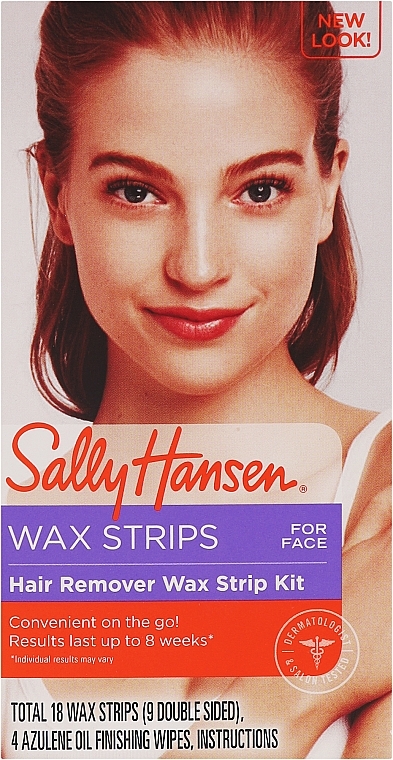 Zestaw do woskowania - Sally Hansen Hair Remover Wax Strip — Zdjęcie N1