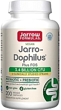 Suplement diety z kompleks Jarro-Dophilus i FOS - Jarrow Formulas Jarro-Dophilus + FOS — Zdjęcie N2